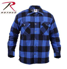 Load image into Gallery viewer, Extra Heavyweight Buffalo Plaid Sherpa Lined Flannel Shirts
