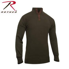 Load image into Gallery viewer, 3-Button Sweater With Suede Accents