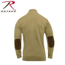 Load image into Gallery viewer, 3-Button Sweater With Suede Accents