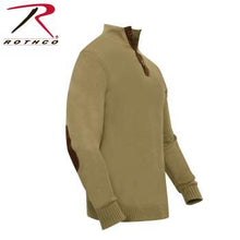 Load image into Gallery viewer, 3-Button Sweater With Suede Accents