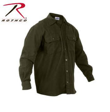 Load image into Gallery viewer, Heavy Weight Solid Flannel Shirt