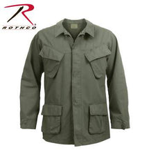 Load image into Gallery viewer, Vintage Vietnam Fatigue Shirt Rip-Stop