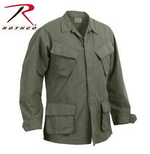 Load image into Gallery viewer, Vintage Vietnam Fatigue Shirt Rip-Stop