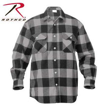 Load image into Gallery viewer, Extra Heavyweight Buffalo Plaid Flannel Shirt