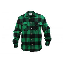 Load image into Gallery viewer, Extra Heavyweight Buffalo Plaid Flannel Shirt