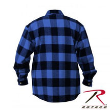 Load image into Gallery viewer, Extra Heavyweight Buffalo Plaid Flannel Shirt