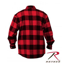 Load image into Gallery viewer, Extra Heavyweight Buffalo Plaid Flannel Shirt