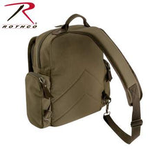 Load image into Gallery viewer, Vintage Canvas Sling Backpack - Olive Drab