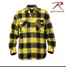 Load image into Gallery viewer, Extra Heavyweight Buffalo Plaid Flannel Shirt