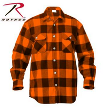Load image into Gallery viewer, Extra Heavyweight Buffalo Plaid Flannel Shirt