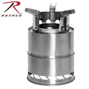 Stainless Steel Portable Camping / Backpacking Stove