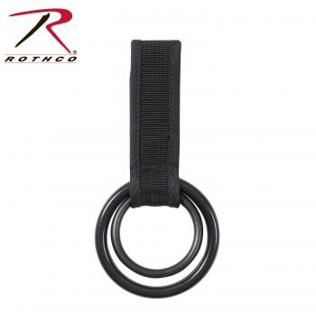 Two Ring Baton & Flashlight Holder