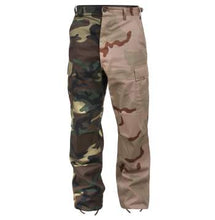 Load image into Gallery viewer, Two-Tone Camo BDU Pants
