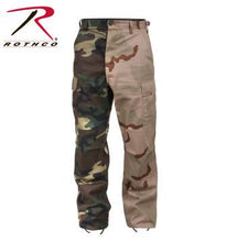 Load image into Gallery viewer, Two-Tone Camo BDU Pants
