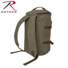 Load image into Gallery viewer, Convertible Canvas Duffle / Backpack - 19 Inches
