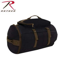 Load image into Gallery viewer, Convertible Canvas Duffle / Backpack - 19 Inches
