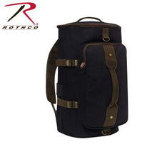 Load image into Gallery viewer, Convertible Canvas Duffle / Backpack - 19 Inches
