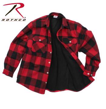 Fleece Lined Flannel Shirt