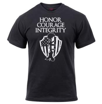 Honor Courage Integrity Athletic Fit T-Shirt