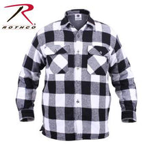 Load image into Gallery viewer, Extra Heavyweight Buffalo Plaid Sherpa Lined Flannel Shirts
