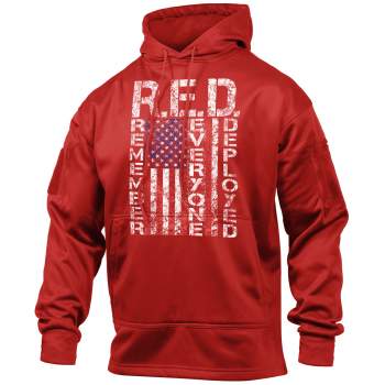 Concealed Carry R.E.D. (Remember Everyone Deployed) Hoodie