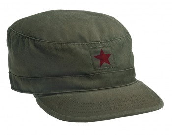 Vintage Fatigue Cap w/ Red Star