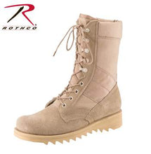 Load image into Gallery viewer, G.I. Type Ripple Sole Desert Tan Jungle Boots
