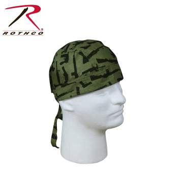 Gun Pattern Headwrap