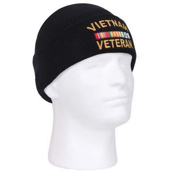 Vietnam Veteran Deluxe Embroidered Watch Cap