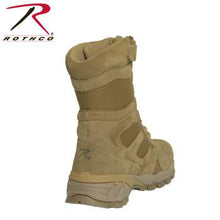 Load image into Gallery viewer, 8&quot; Forced Entry Composite Toe AR 670-1 Coyote Brown Side Zip Tactical Boot
