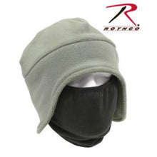 Load image into Gallery viewer, Convertible Fleece Cap With Poly Facemask
