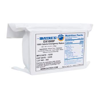 Datrex Aviation 1,000 Cal Emergency Food Ration