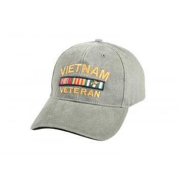 Vietnam Veteran Deluxe Vintage Low Profile Insignia Cap