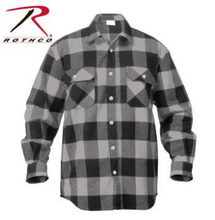 Load image into Gallery viewer, Extra Heavyweight Buffalo Plaid Flannel Shirt
